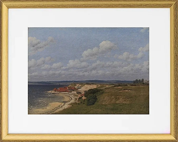 Ziegelei Rendbjerg an der Flensburger Förde - 1830