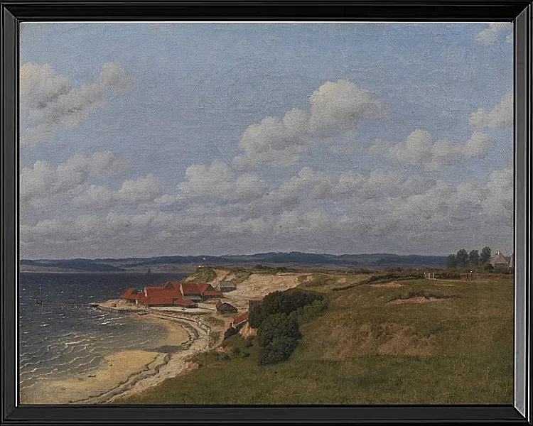 Ziegelei Rendbjerg an der Flensburger Förde - 1830