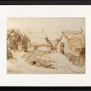 To hytter ved Saintes-Maries-de-la-Mer - 1888