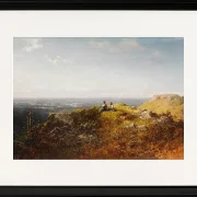 Zwei Dirndl auf der Alm - 1870