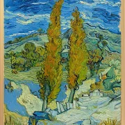 Zwei Pappeln in den Alpillen bei Saint-Rémy - 1889