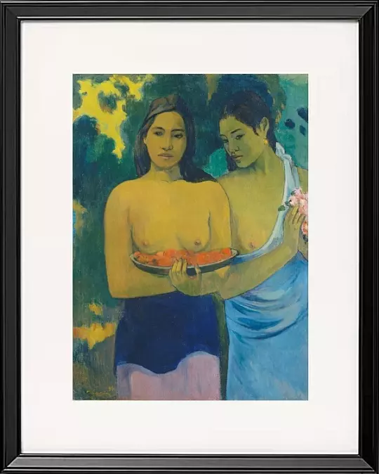 Zwei tahitianische Frauen - 1899