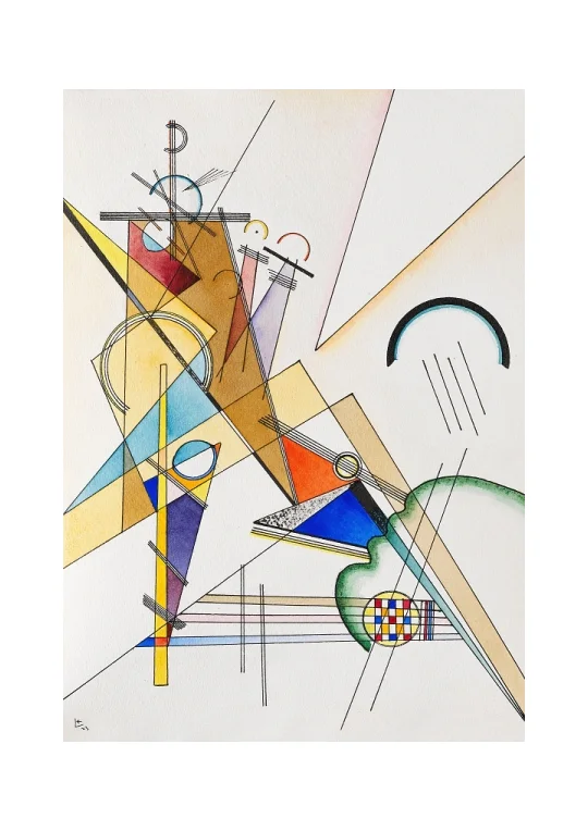Wassily Kandinsky - Gewebe