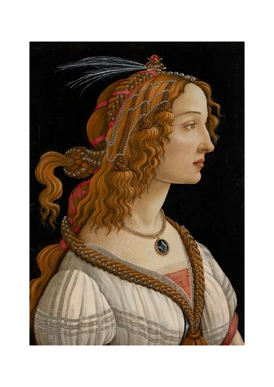 Sandro Botticelli - Simonetta Vespucci als Nymphe