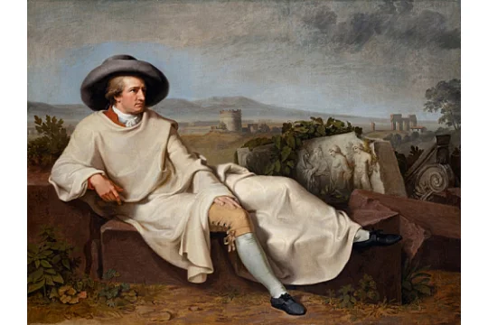 Wilhelm Tischbein - Goethe i den romerske kampagne