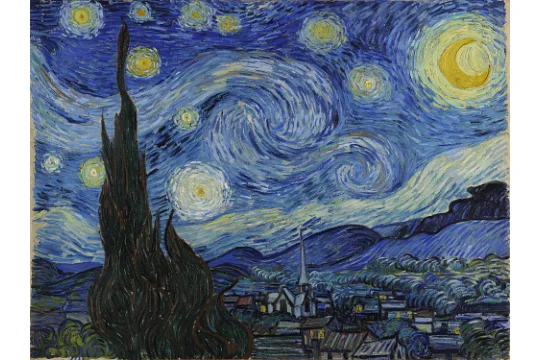 Vincent van Gogh - Stjernenat