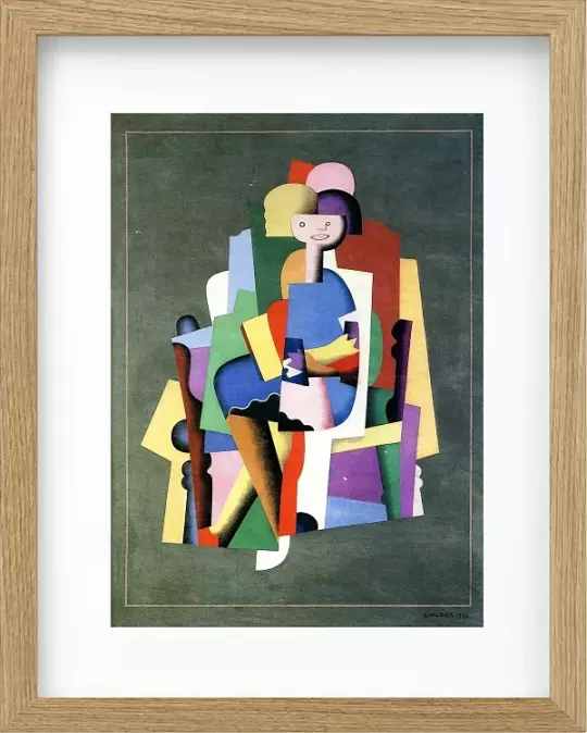 lesendes Mädchen – 1924