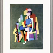 lesendes Mädchen – 1924