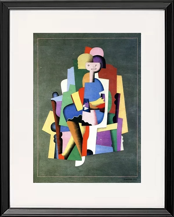 lesendes Mädchen – 1924