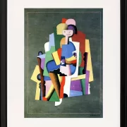 lesendes Mädchen – 1924