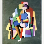 Pige læser - 1924