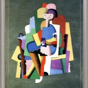Pige læser - 1924