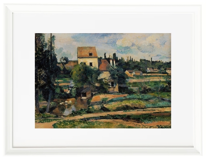 Mühle am Couleuvre in Pontoise - 1881